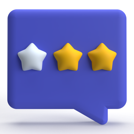 Rating  3D Icon