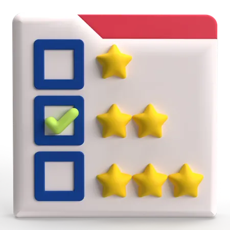 Rating  3D Icon