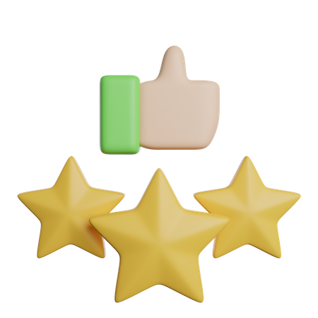 Rating  3D Icon