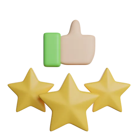 Rating  3D Icon