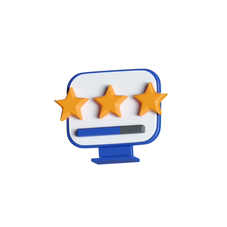 Rating  3D Icon