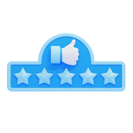 Rating  3D Icon