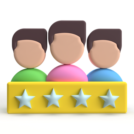 Rating  3D Icon