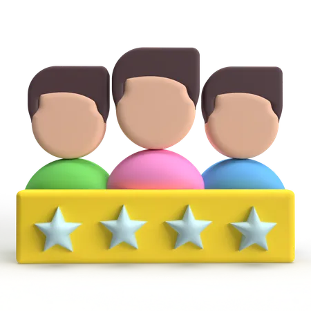 Rating  3D Icon