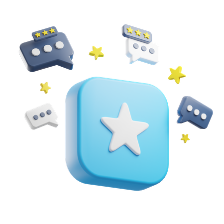 Rating  3D Icon
