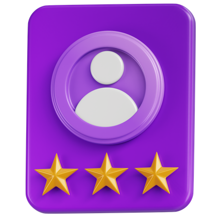 Rating  3D Icon