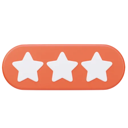 Rating Rating 3 D Illustration 3D Icon