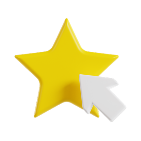 Rating Click  3D Icon