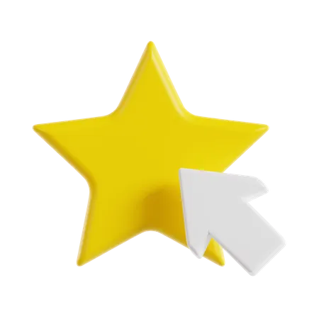 Rating Click  3D Icon