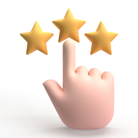 Rating Given  3D Icon