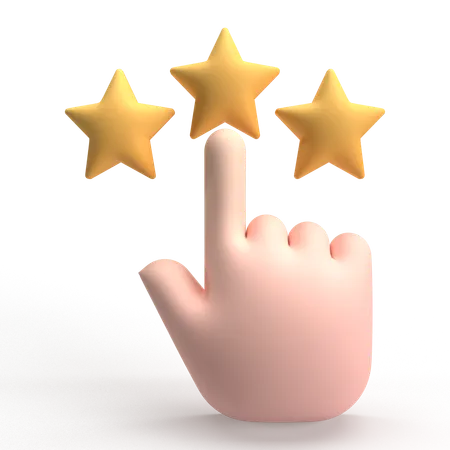 Rating Given  3D Icon