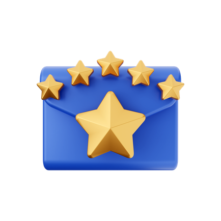 Rating Message  3D Illustration