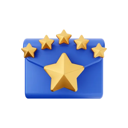 Rating Message  3D Illustration