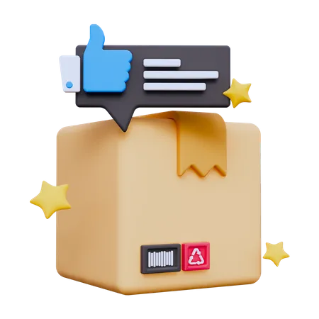 Rating Package  3D Icon