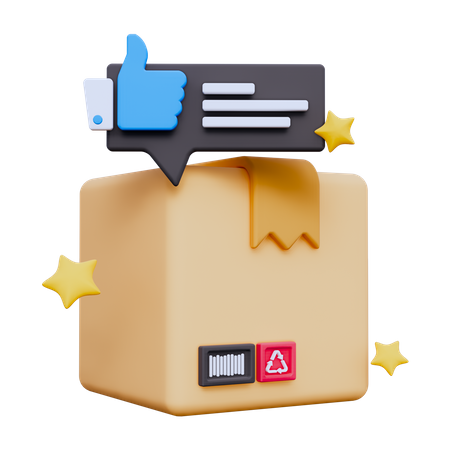 Rating Package  3D Icon
