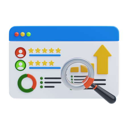 Rating Score  3D Icon