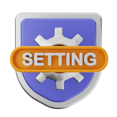 Rating Shield Protection  3D Icon