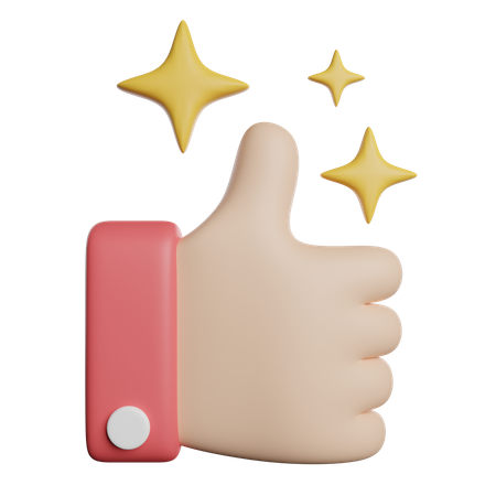 Rating Star  3D Icon