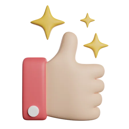 Rating Star  3D Icon