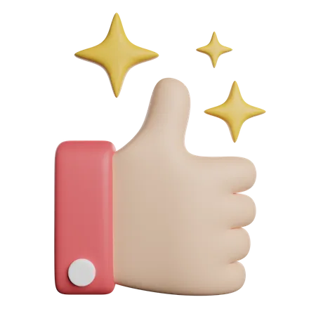 Rating Star Review 3D Icon