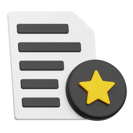 Rating Survey  3D Icon