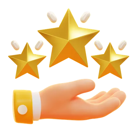RATINGS  3D Icon