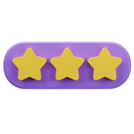 Ratings 3 D Illustration 3D Icon