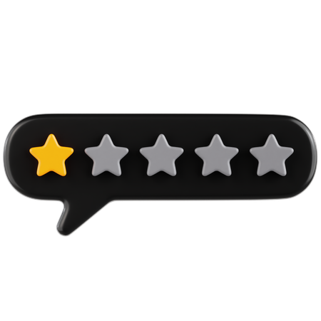 Ratings Chat 1  3D Icon