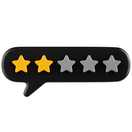 Ratings Chat 2  3D Icon