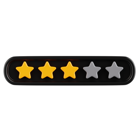 Ratings Feedback 3  3D Icon