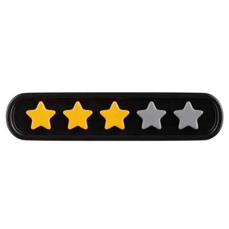 Ratings Feedback 3  3D Icon