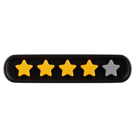 Ratings Feedback 4  3D Icon