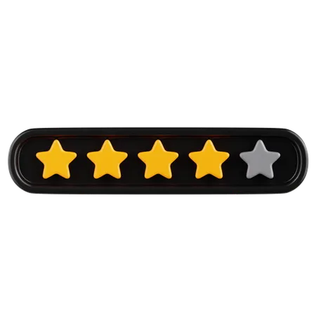 Ratings Feedback 4  3D Icon