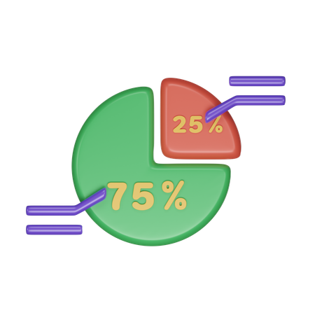 Ratio  3D Icon