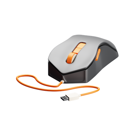 Ratón  3D Icon