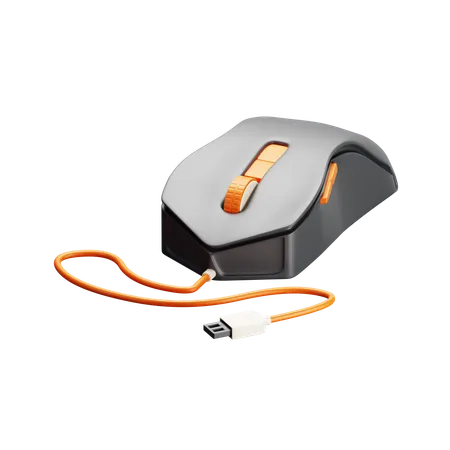 Ratón  3D Icon