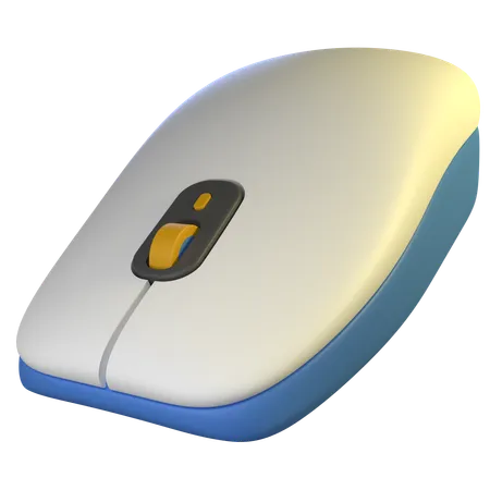 Ratón inalambrico  3D Icon