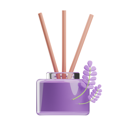 Rattanstäbchen-Diffusor  3D Icon