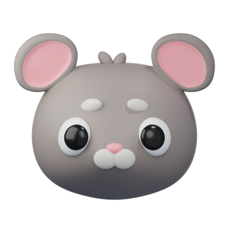 Ratte  3D Icon