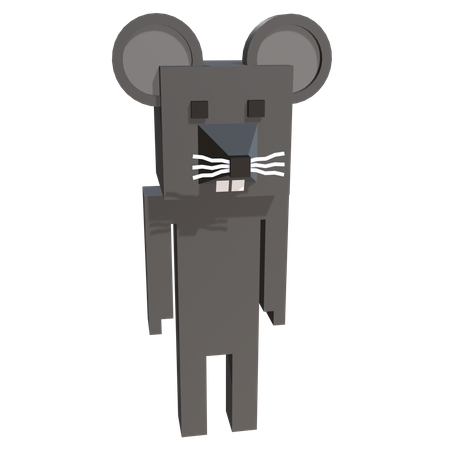 Ratte  3D Icon