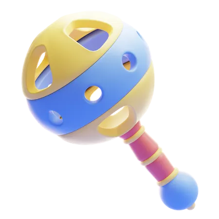 RATTLE  3D Icon