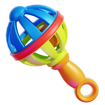 RATTLE  3D Icon