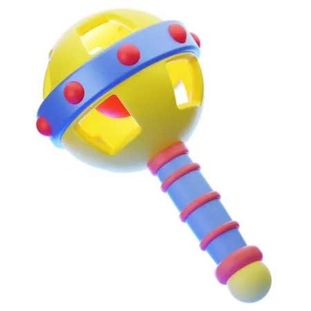 RATTLE  3D Icon