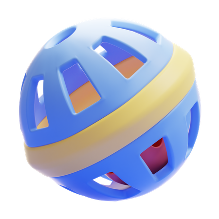 RATTLE BALL  3D Icon