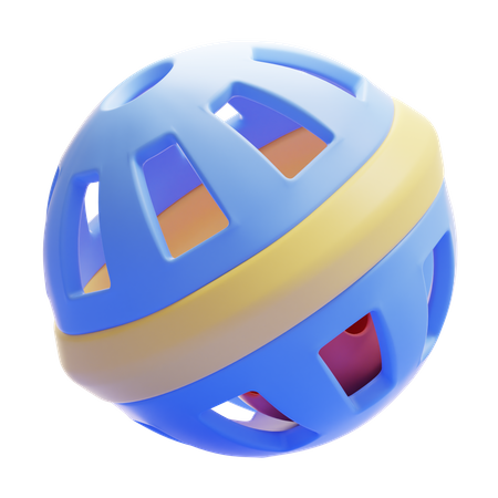 RATTLE BALL  3D Icon