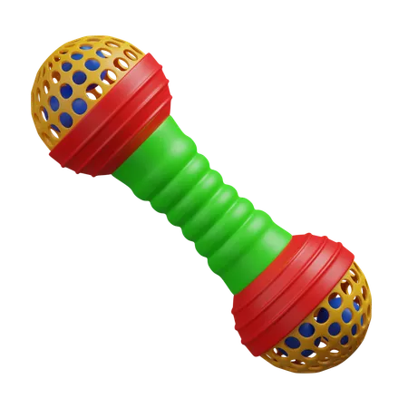 Rattle toy  3D Icon
