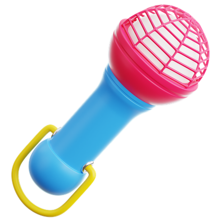 Rattle Toy  3D Icon