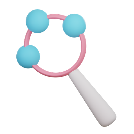 Rattle Toy  3D Icon