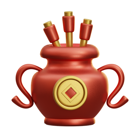 Räucherstäbchen  3D Icon