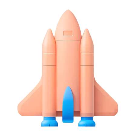 Space Shuttle  3D Icon